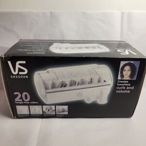 Vidal Sassoon Hot Roller Set 20 White NIB Hair Curler Volume VS321